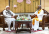 Prime Minister Narendra Modi Joins Gurudev Sri Sri Ravi Shankar, Founder of The Art of Living, in a Global Celebration of Peace, Well-Being and 45 Years of Service