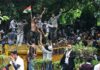 A Question Regarding the Number of Injured Police Personnel and Protesters at Jantar Mantar
