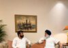Gurpreet Gujjar Railmajra Reaches Delhi to Enquire About Sukhbir Singh Badal’s Health, Prays for Speedy Recovery – Wishes Him to Take Charge Soon for 2027 Elections
