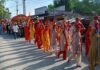 Sea of devotion gathered in Kathgarh area dedicated to the 532nd Prakash Purab of Dhan Dhan Baba Shri Chand Maharaj Ji, grand Shobha Yatra decorated with pomp from Tap Asthan Bauri Sahib