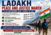 Ladakh Peace and Justice March – 10-24 September, 2026, Kargil to Leh
