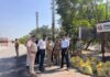 SSP Tushar Gupta inspects Hi-Tech Naka Asron, gives directions to further strengthen security arrangements